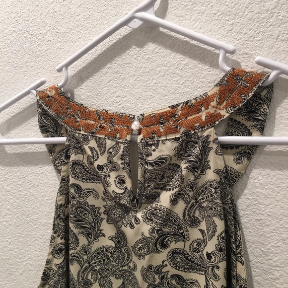 THML Embroidered Keyhole Paisley Top - Picture 5 of 5